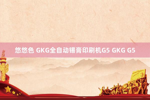 悠悠色 GKG全自动锡膏印刷机G5 GKG G5