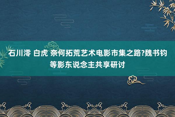 石川澪 白虎 奈何拓荒艺术电影市集之路?魏书钧等影东说念主共享研讨